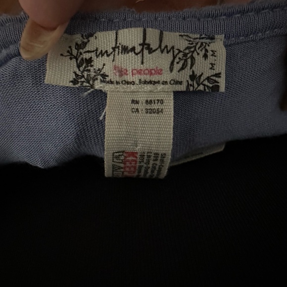 Intimately Free People Lace Day Dream Dress in Lake Blue - Size Medium - Picture 5 of 8